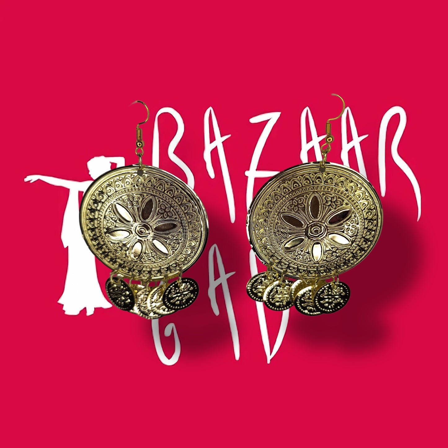 Belly dance earrings