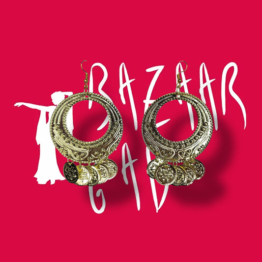 Belly dance earrings