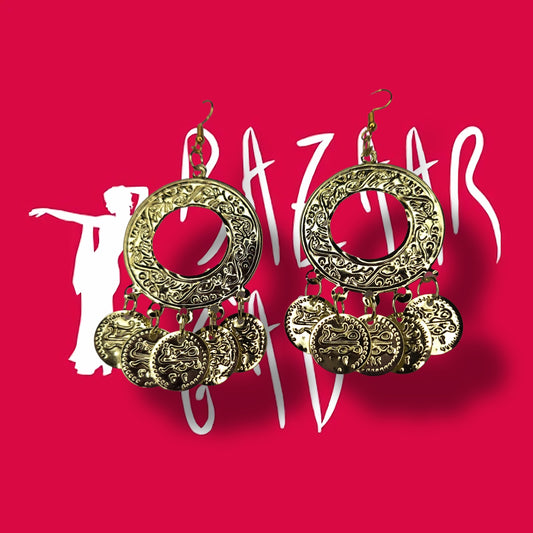 Belly dance earrings
