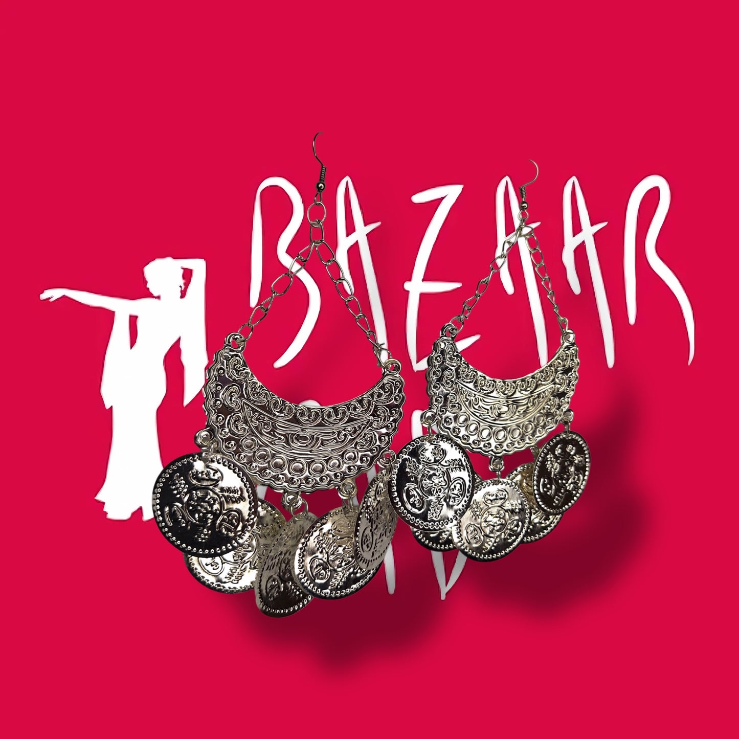 Belly dance earrings