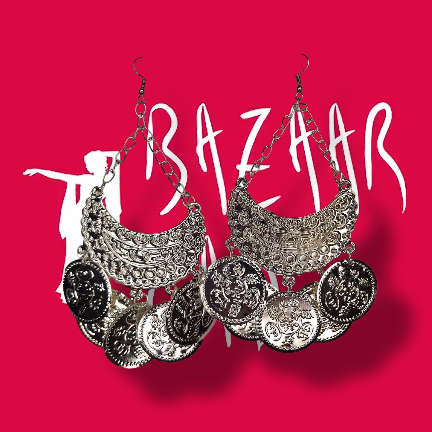 Belly dance earrings