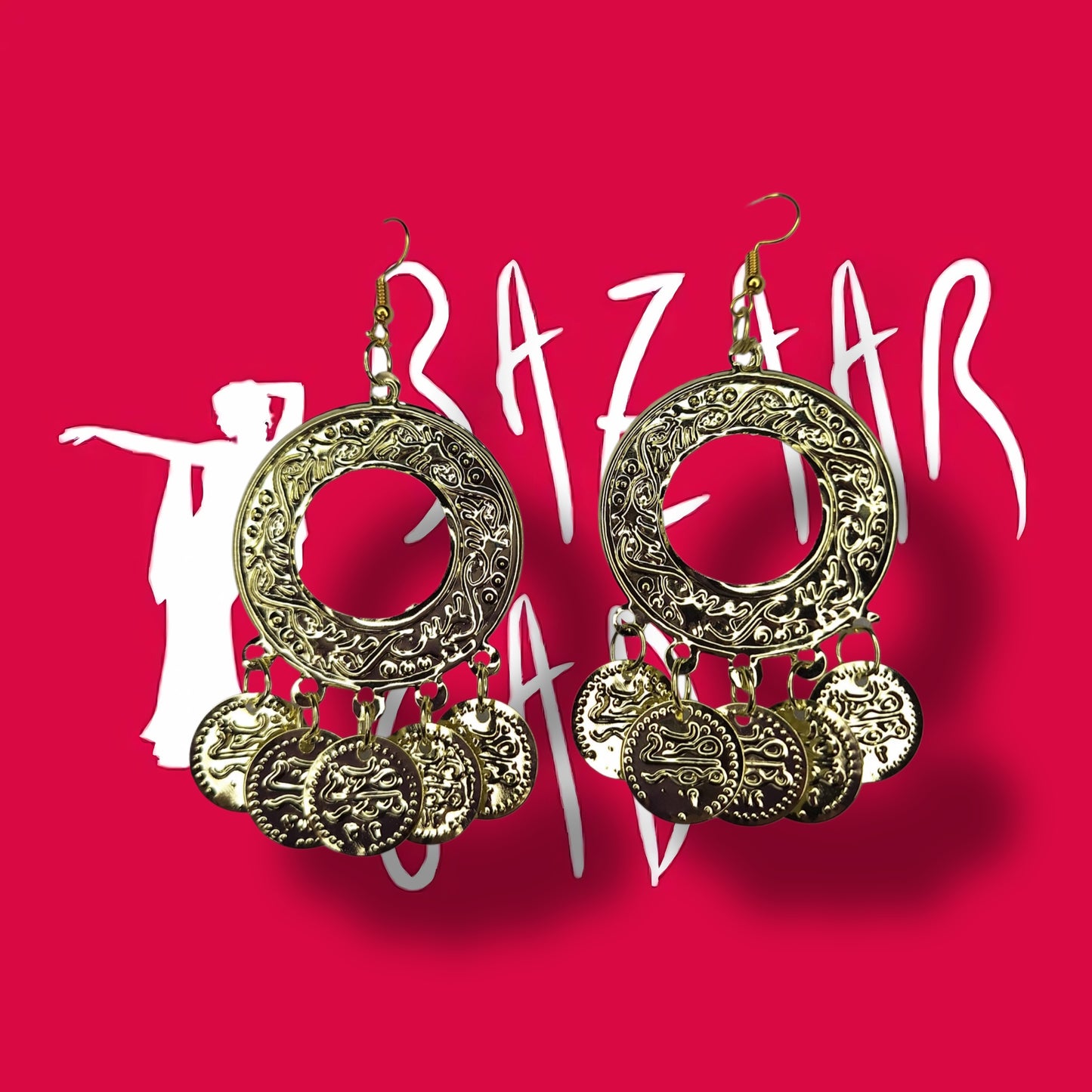 Belly dance earrings